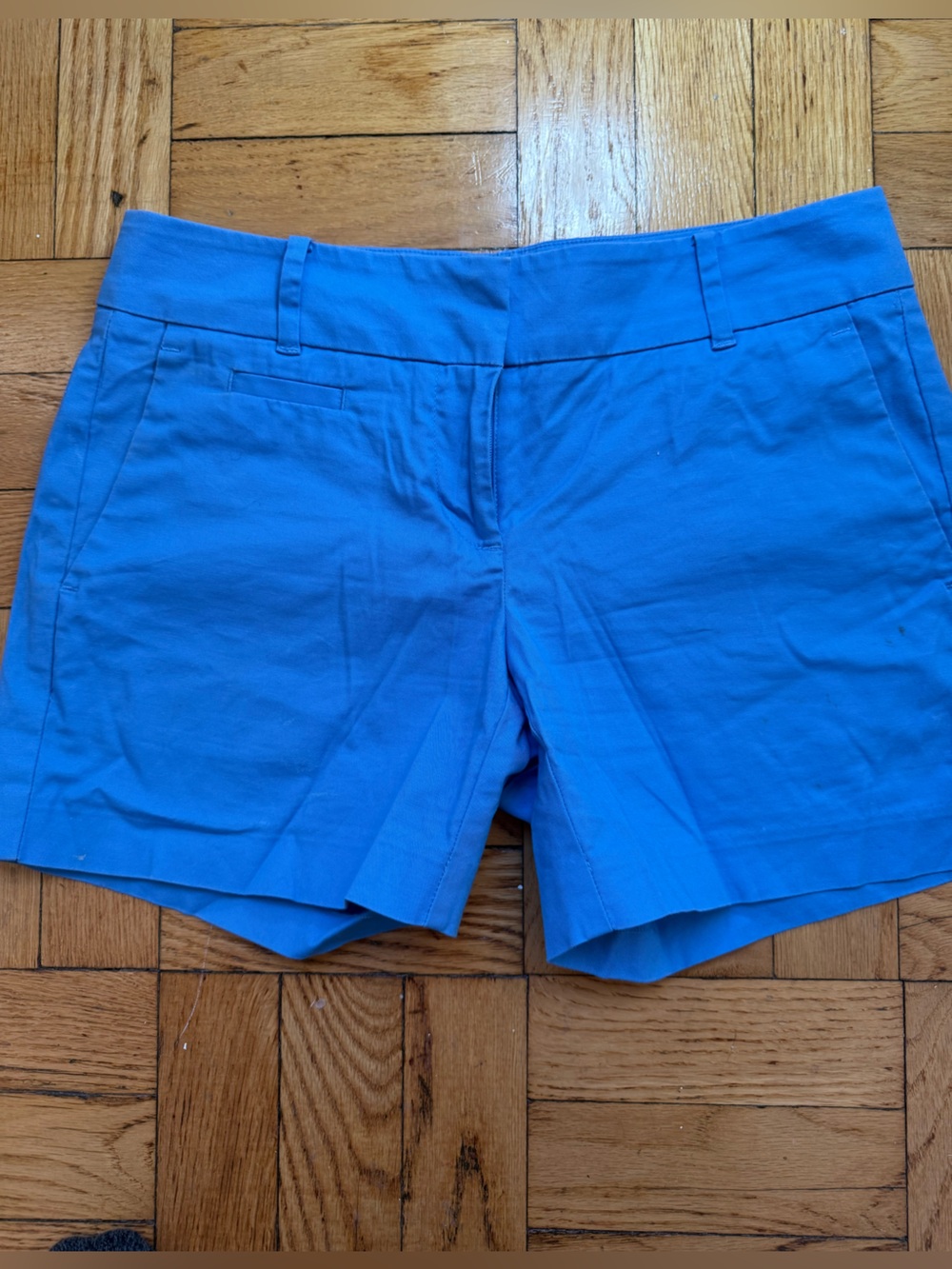 Ann Taylor Men's Bright Blue Flat Front Shorts